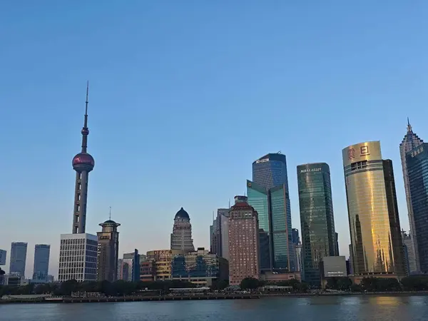 Lujiazui, from across the Huangpu